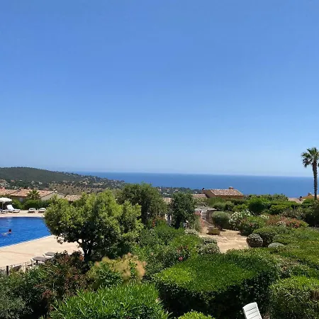 Appart. Vue Avec Piscine - Golfe De St Tropez レ・ズィサンブル